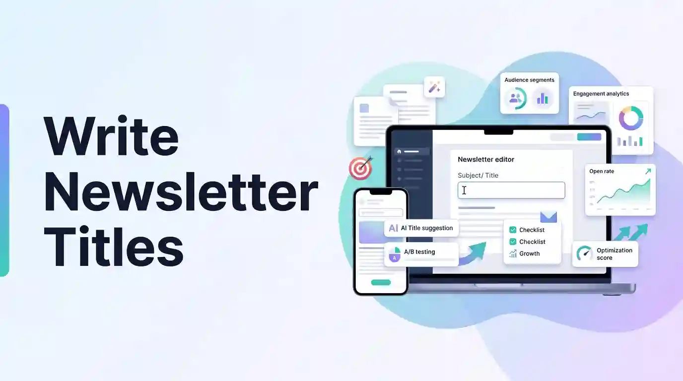 Featured image for: How to Write Newsletter Titles that Get Opened: The Ultimate Subject Line Guide