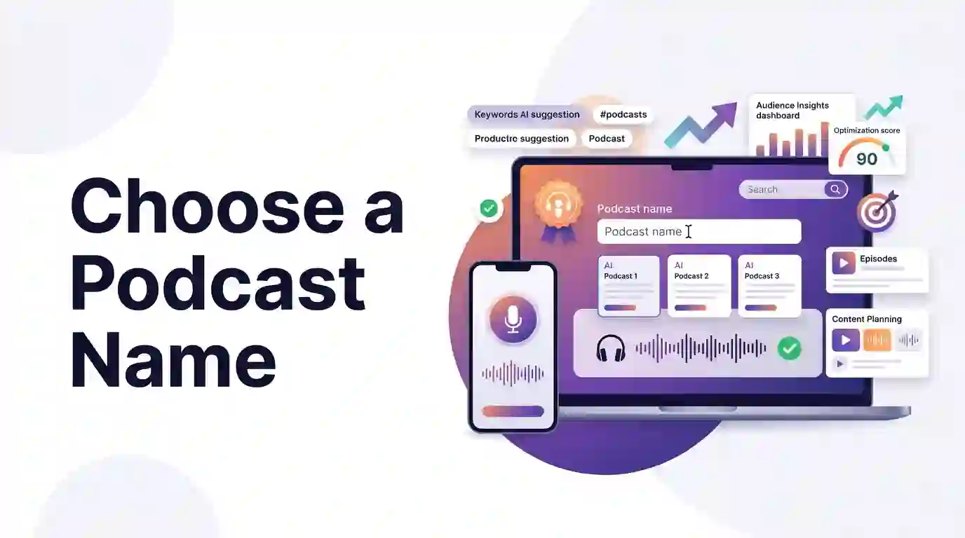 Featured image for: How to Choose a Podcast Name: The Ultimate Show Naming Strategy Guide