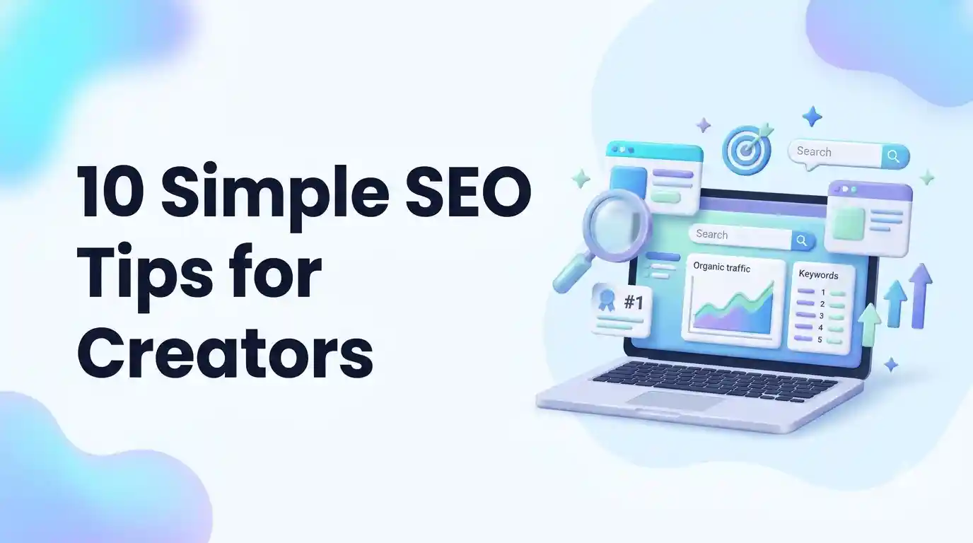 Featured image for: 10 Simple SEO Tips for Creators (That Really Work)